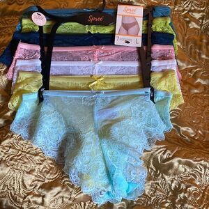 7 pack Lace Hipsters